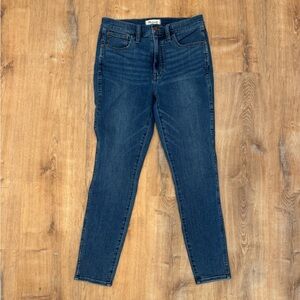 Madewell Dark Blue Skinny Jeans